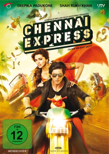 Chennai Express DVD Cover © Rapid Eye Movies