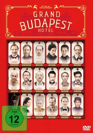 Grand Budapest Hotel (Film, DVD) Cover © Twentieth Century Fox
