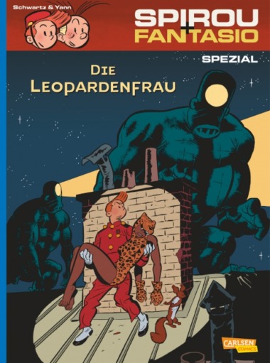 Die Leopardenfrau (Cover © Carlsen Verlag/Peter Mrozek)