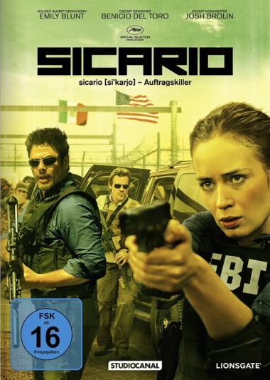 Sicario DVD Cover © STUDIOCANAL