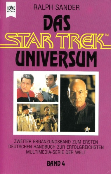 Ralph Sander - Das Star Trek Universum Band 4 (Cover © Memory Alpha Wiki)