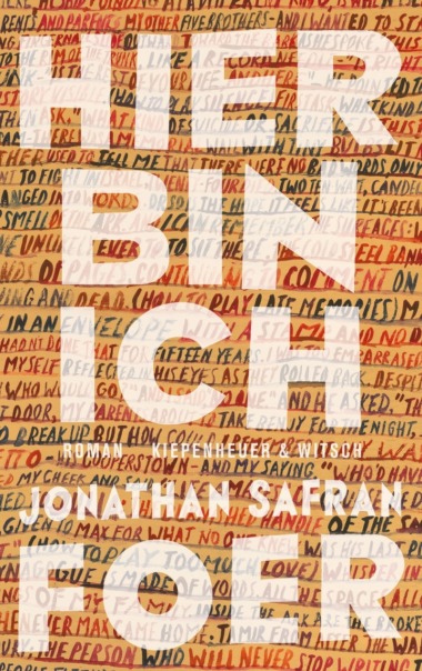 Jonathan Safran Foer - Hier bin ich - Cover © Kiepenheuer & Witsch